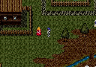Sword of Vermilion gameplay screenshot on Genesis