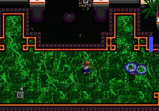 Technoclash gameplay screenshot on Genesis