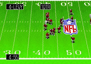 Tecmo Super Bowl III: Final Edition gameplay screenshot on Genesis