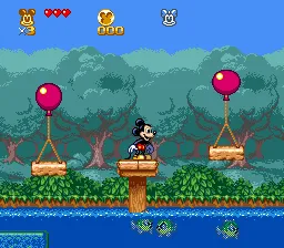 The Great Circus Mystery Starring Mickey & Minnie gameplay screenshot on Genesis