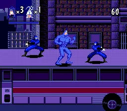 The Tick gameplay screenshot on Genesis