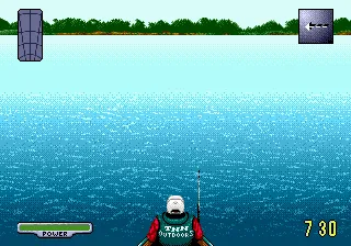 TNN Outdoors Bass Tournament '96 gameplay screenshot on Genesis