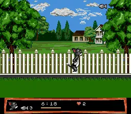 Tom and Jerry: Frantic Antics gameplay screenshot on Genesis