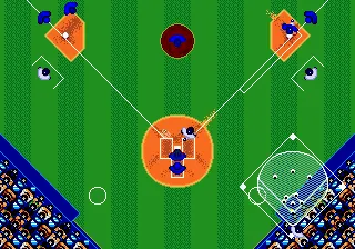 Tommy Lasorda Baseball gameplay screenshot on Genesis