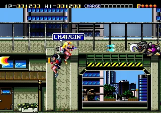 Trouble Shooter gameplay screenshot on Genesis
