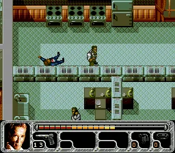 True Lies gameplay screenshot on Genesis