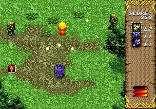 Twinkle Tale gameplay screenshot on Genesis