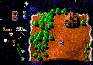 Tyrants: Fight Through Time gameplay screenshot on Genesis