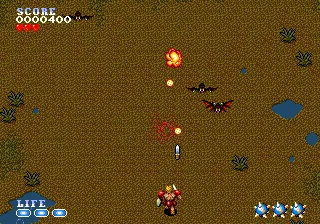 Undeadline gameplay screenshot on Genesis