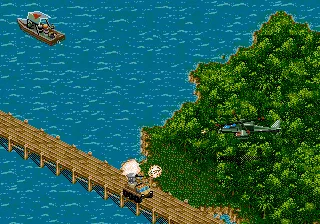 Urban Strike gameplay screenshot on Genesis