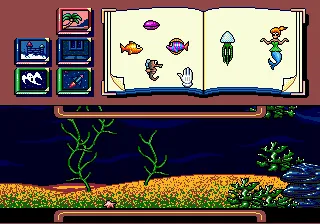 Wacky Worlds Creativity Studio gameplay screenshot on Genesis