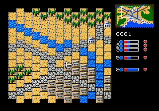 Warrior of Rome gameplay screenshot on Genesis