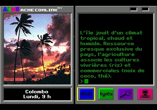 Where in the World Is Carmen Sandiego? gameplay screenshot on Genesis