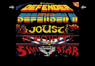 Williams Arcade's Greatest Hits gameplay screenshot on Genesis