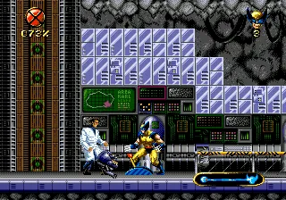 Wolverine: Adamantium Rage gameplay screenshot on Genesis
