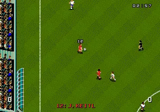 World Cup USA '94 gameplay screenshot on Genesis