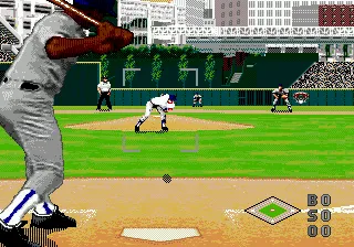 World Series Baseball '96 gameplay screenshot on Genesis