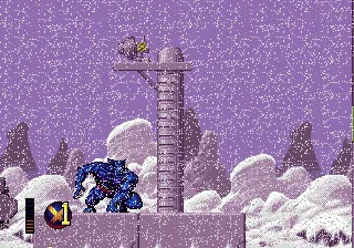 X-Men 2: Clone Wars gameplay screenshot on Genesis