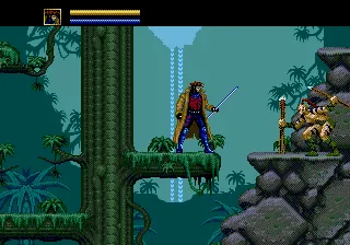 X-Men gameplay screenshot on Genesis