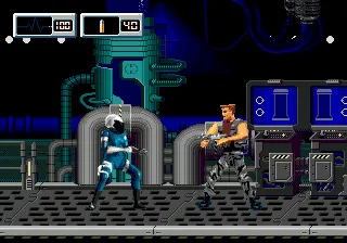 X-Perts gameplay screenshot on Genesis