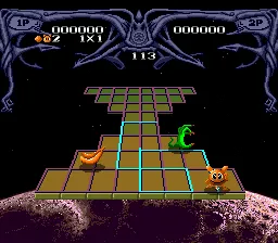 Zoom! gameplay screenshot on Genesis