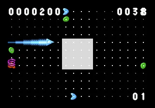Zoop gameplay screenshot on Genesis
