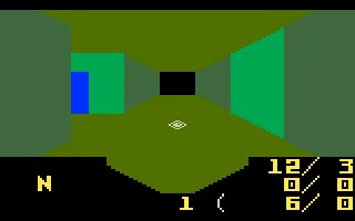 Advanced Dungeons & Dragons: Treasure of Tarmin gameplay screenshot on Intellivision