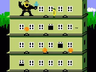 Beauty & the Beast gameplay screenshot on Intellivision
