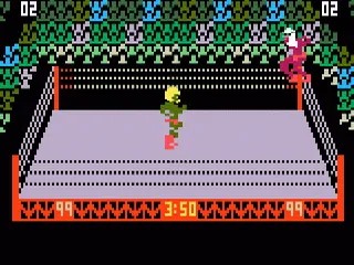 Body Slam!: Super Pro Wrestling gameplay screenshot on Intellivision