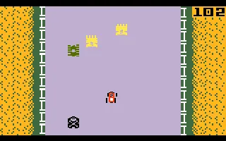 Bump 'n' Jump gameplay screenshot on Intellivision
