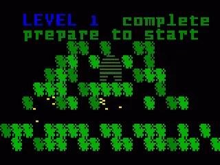 Buzz Bombers gameplay screenshot on Intellivision
