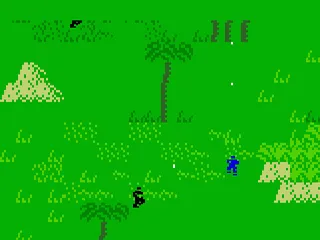 Commando gameplay screenshot on Intellivision