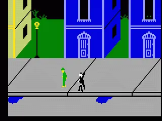 Dracula gameplay screenshot on Intellivision