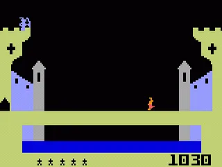 Dragonfire gameplay screenshot on Intellivision