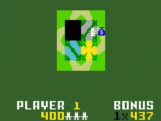 Happy Trails gameplay screenshot on Intellivision
