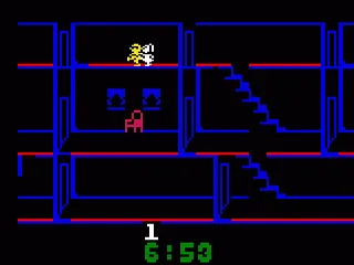 Kool-Aid Man gameplay screenshot on Intellivision