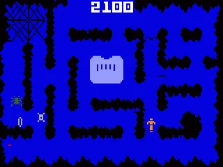 Night Stalker gameplay screenshot on Intellivision
