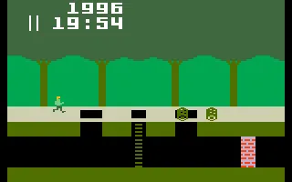 Pitfall! gameplay screenshot on Intellivision