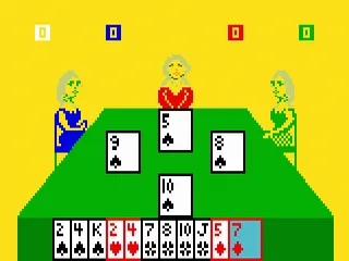 Royal Dealer gameplay screenshot on Intellivision