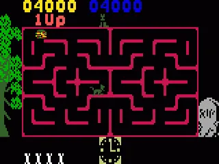 Scooby-Doo's Maze Chase gameplay screenshot on Intellivision