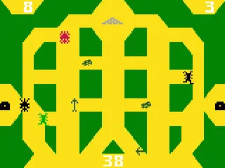 Sharp Shot gameplay screenshot on Intellivision