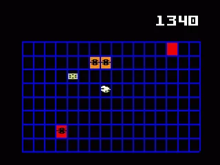 Space Spartans gameplay screenshot on Intellivision
