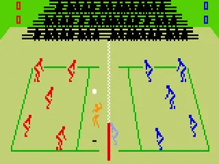 Spiker: Super Pro Volleyball gameplay screenshot on Intellivision