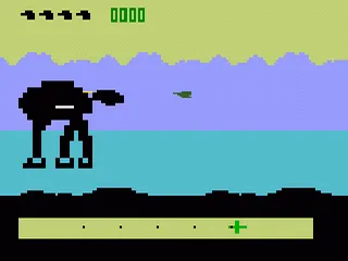Star Wars: The Empire Strikes Back gameplay screenshot on Intellivision