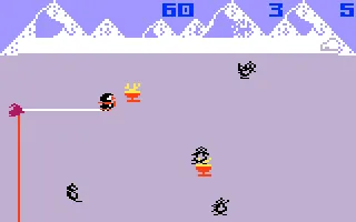 Thin Ice gameplay screenshot on Intellivision
