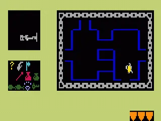 Tower of Doom gameplay screenshot on Intellivision