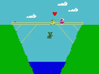 Tropical Trouble gameplay screenshot on Intellivision