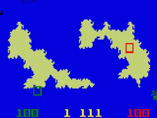 Utopia gameplay screenshot on Intellivision