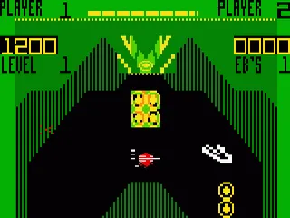 Vectron gameplay screenshot on Intellivision