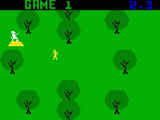 White Water! gameplay screenshot on Intellivision